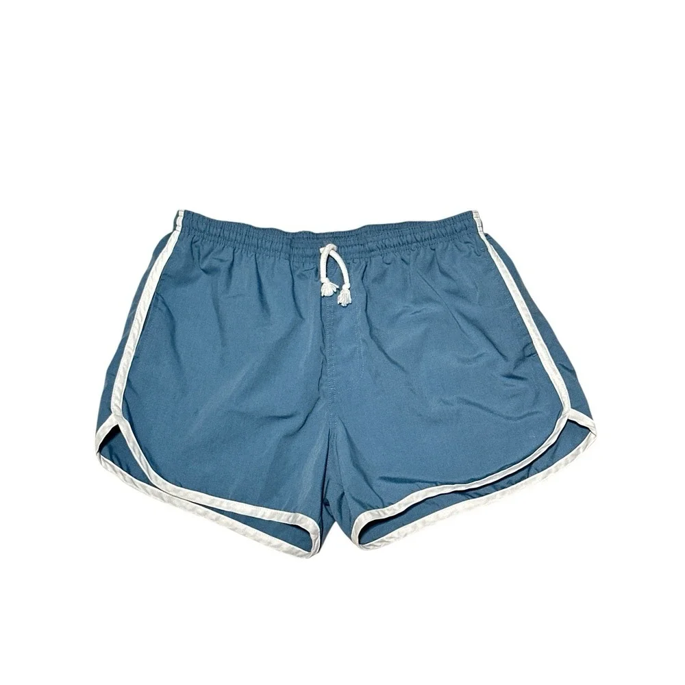 Vintage Chubbies Men's‎ Blue Shorts Size XL 80% Polyester 20% Cotton Made In USA